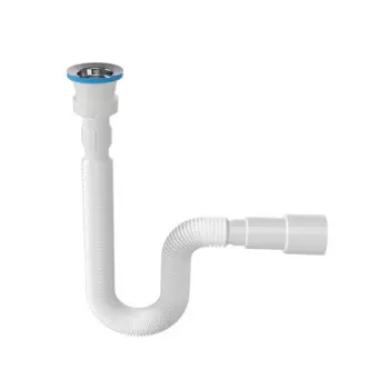 Сифон для раковины Nova 1262 D50 мм белый