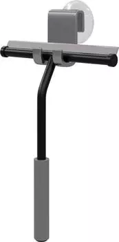 Скребок для душевой кабины WasserKRAFT K-211BLACK, черный матовый/серый