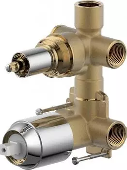 Скрытая часть для смесителя Bravat D982CP-B-ENG, хром