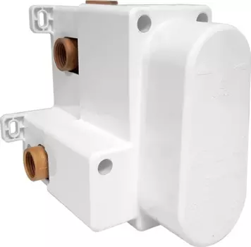 Скрытая часть для смесителя E.C.A. Thermostatic 102166204EX, белый