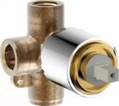 Скрытая монтажная часть встроенного смесителя для ванны Bravat D999CP-ENG