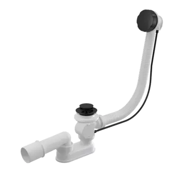 Слив-перелив AlcaPlast A55 BLACK