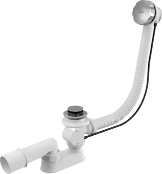 Слив-перелив для ванны Alcaplast A55K-100, хром