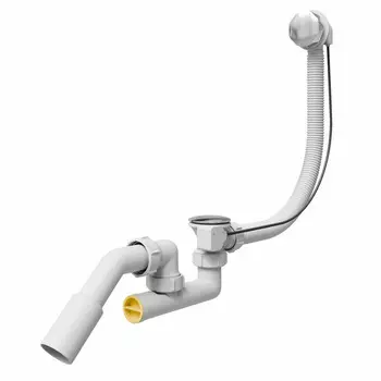 Слив-перелив для ванны Milacio Ultra MCU.014.SS нержавеющая сталь