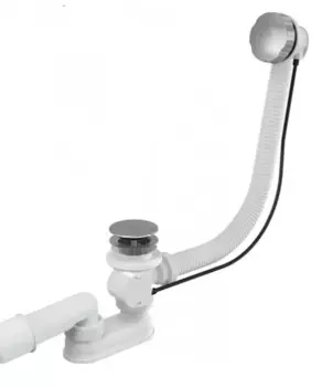 Слив-перелив Vega Гл000026929 серебро матовое