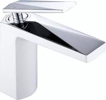 Смеситель Boheme Venturo 371-W для раковины белый хром