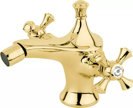 Смеситель Caprigo Monarch 41-030-oro для биде с донным клапаном