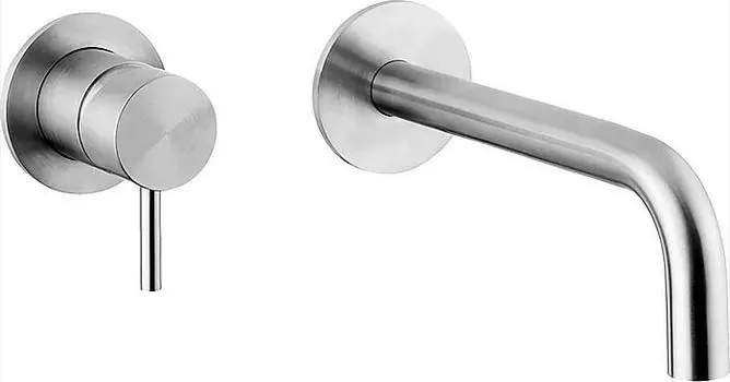 Смеситель Cisal Xion для раковины XI002510D1, нержавеющая сталь