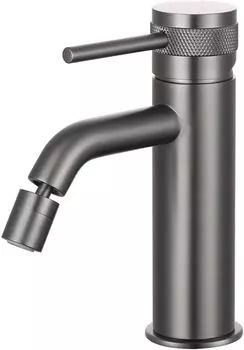 Смеситель для биде Allen Brau Priority 5.31A04-MG (с донным клапаном) графит браш