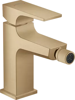 Смеситель для биде Hansgrohe Metropol 32520140, шлифованная бронза