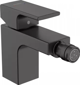 Смеситель для биде Hansgrohe Vernis Shape 71211670, матовый чёрный