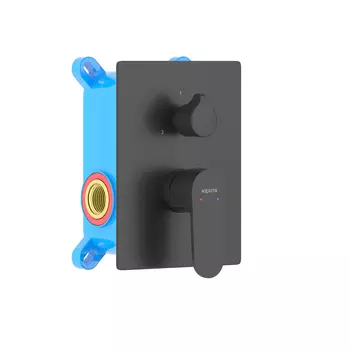 Смеситель для душа Aquatek Оберон AQ1246MB черный