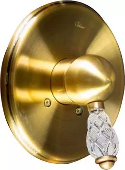 Смеситель для душа Boheme Crystal 305-CRST, бронза