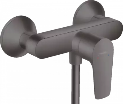 Смеситель для душа Hansgrohe Talis E 71760340, шлифованный чёрный хром