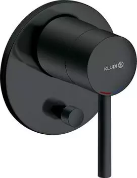 Смеситель для душа Kludi Bozz 387163976, чёрный