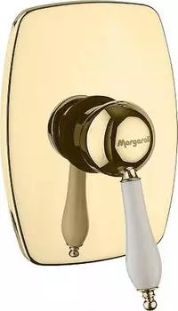 Смеситель для душа Margaroli Classica RU1007AA01GD, золото