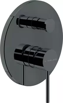 Смеситель для душа Nobili Velis VE125100/EFLP, черный глянец