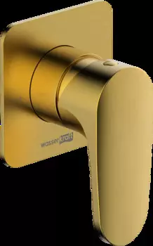 Смеситель для душа Wasserkraft Havel 3651 золото