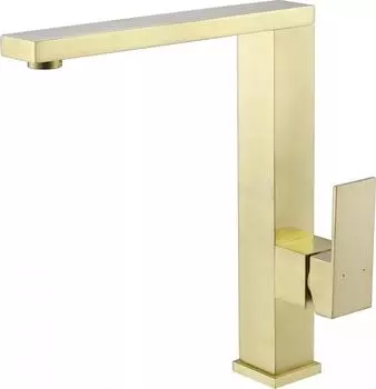 Смеситель для кухни ABBER Daheim AF8214G, матовое золото
