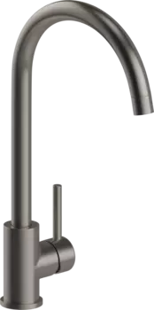 Смеситель для кухни Domaci Равенна DM-030922-GM вороненая сталь