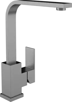 Смеситель для кухни Domaci Равенна DM-051122-GM вороненая сталь