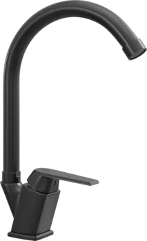 Смеситель для кухни Domaci Равенна SM-01b черный