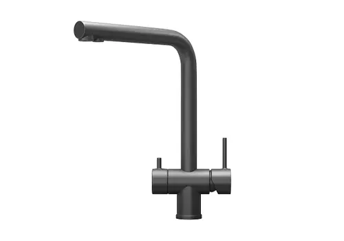 Смеситель для кухни Granula Kitchen Space 7011, графит матовый