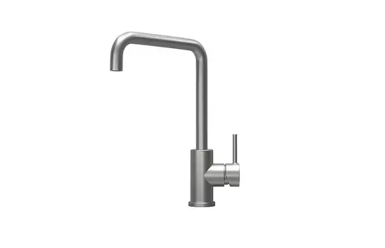 Смеситель для кухни Granula Kitchen Space 7110, сталь матовая
