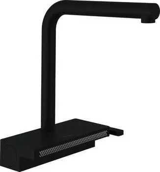 Смеситель для кухни Hansgrohe Aquno Select M81 73830670, чёрный матовый
