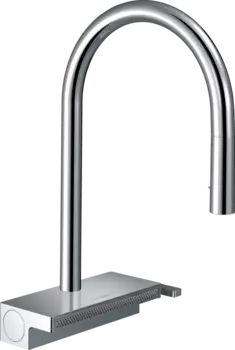 Смеситель для кухни Hansgrohe Aquno Select M81 73831000, хром