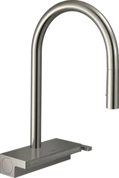 Смеситель для кухни Hansgrohe Aquno Select M81 73831800, сталь