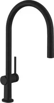 Смеситель для кухни Hansgrohe Talis M54 72802670, чёрный матовый