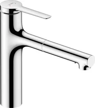 Смеситель для кухни Hansgrohe Zesis M33 160 2jet sBox lite 74804000, хром