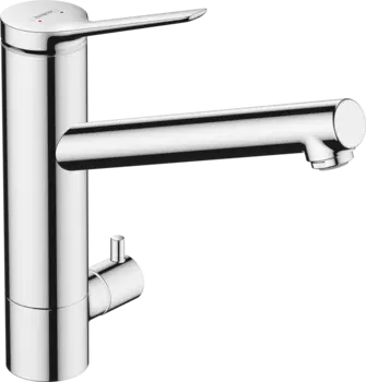 Смеситель для кухни Hansgrohe Zesis M33 1jet с запорным вентилем 74808000, хром