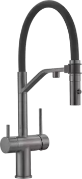 Смеситель для кухни Milacio Ultra MCU.557.GM сталь