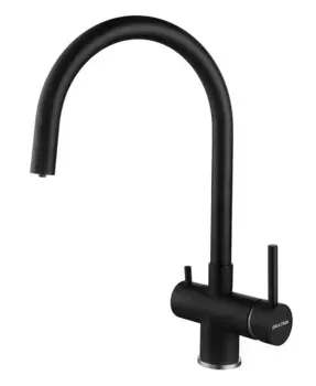 Смеситель для кухни Paulmark Heller He213218-401 черный