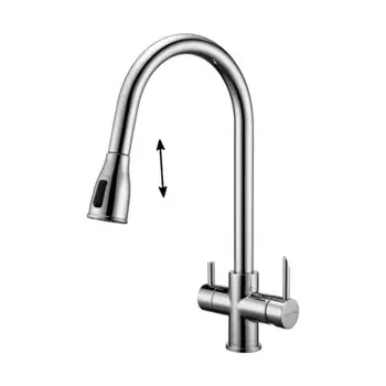 Смеситель для кухни Paulmark Lange La214212-CR хром