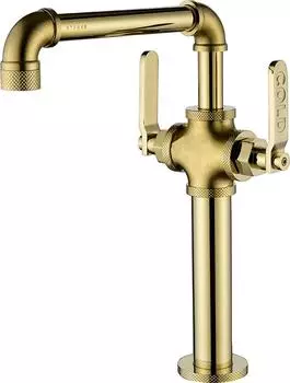 Смеситель для кухни Paulmark Loft Lo226006-G, золото