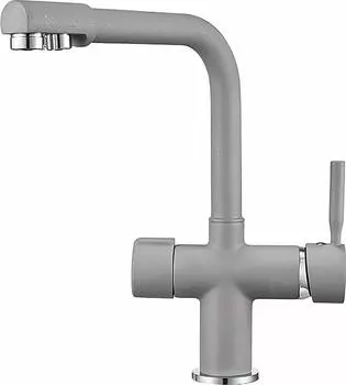 Смеситель для кухни Point PN3104AL серый