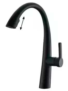 Смеситель для кухни ПСМ-Профсан Steel PSM-301-9 бронза, черный