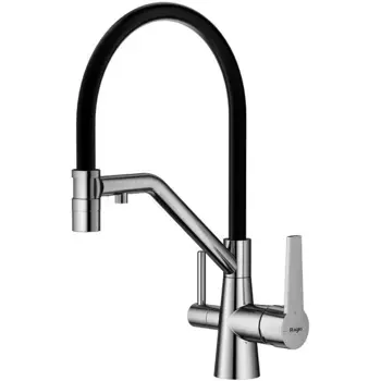 Смеситель для кухни Raglo R80.62.05 серый, черный