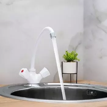 Смеситель для кухни РМС PL4-271F, белый