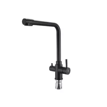 Смеситель для кухни РМС SUS125BL-017F-015 черный