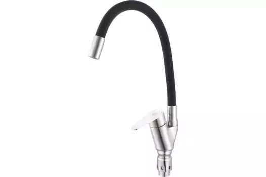 Смеситель для кухни РМС SUS126BL-016F серый, черный