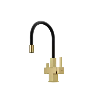 Смеситель для кухни Sancos Arno SC4005BG золото, черный