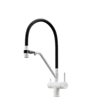 Смеситель для кухни Sancos Dora SC4003GR белый, черный