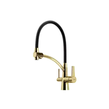Смеситель для кухни Sancos Eri SC4001ZG золото, черный