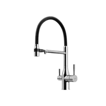 Смеситель для кухни Sancos Garda SC4009BN никель, черный