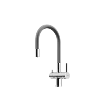 Смеситель для кухни Sancos Lucia SC4004CH хром, серый