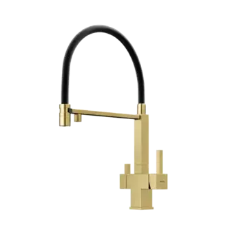 Смеситель для кухни Sancos Moro SC4006BG золото, черный